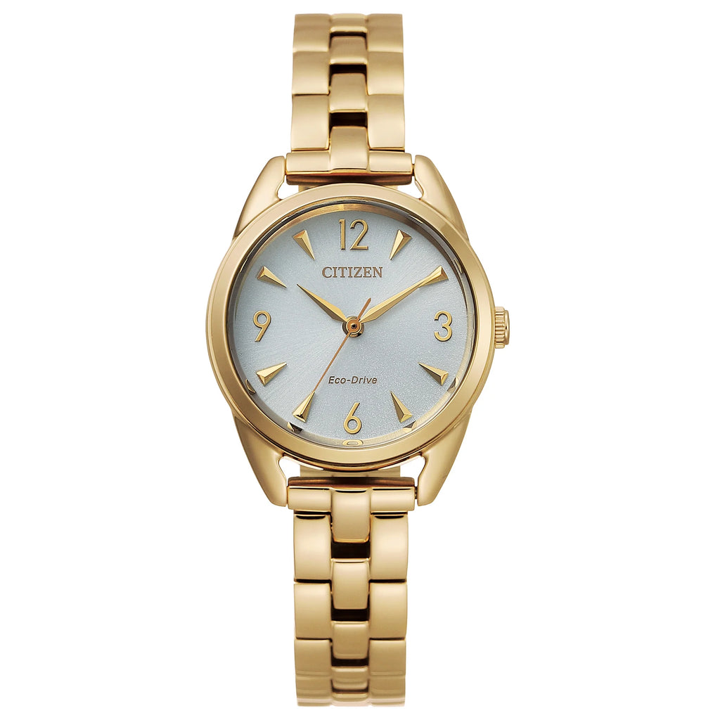 Silver Dial Eco-Drive Ladies Watch EM0682-74A
