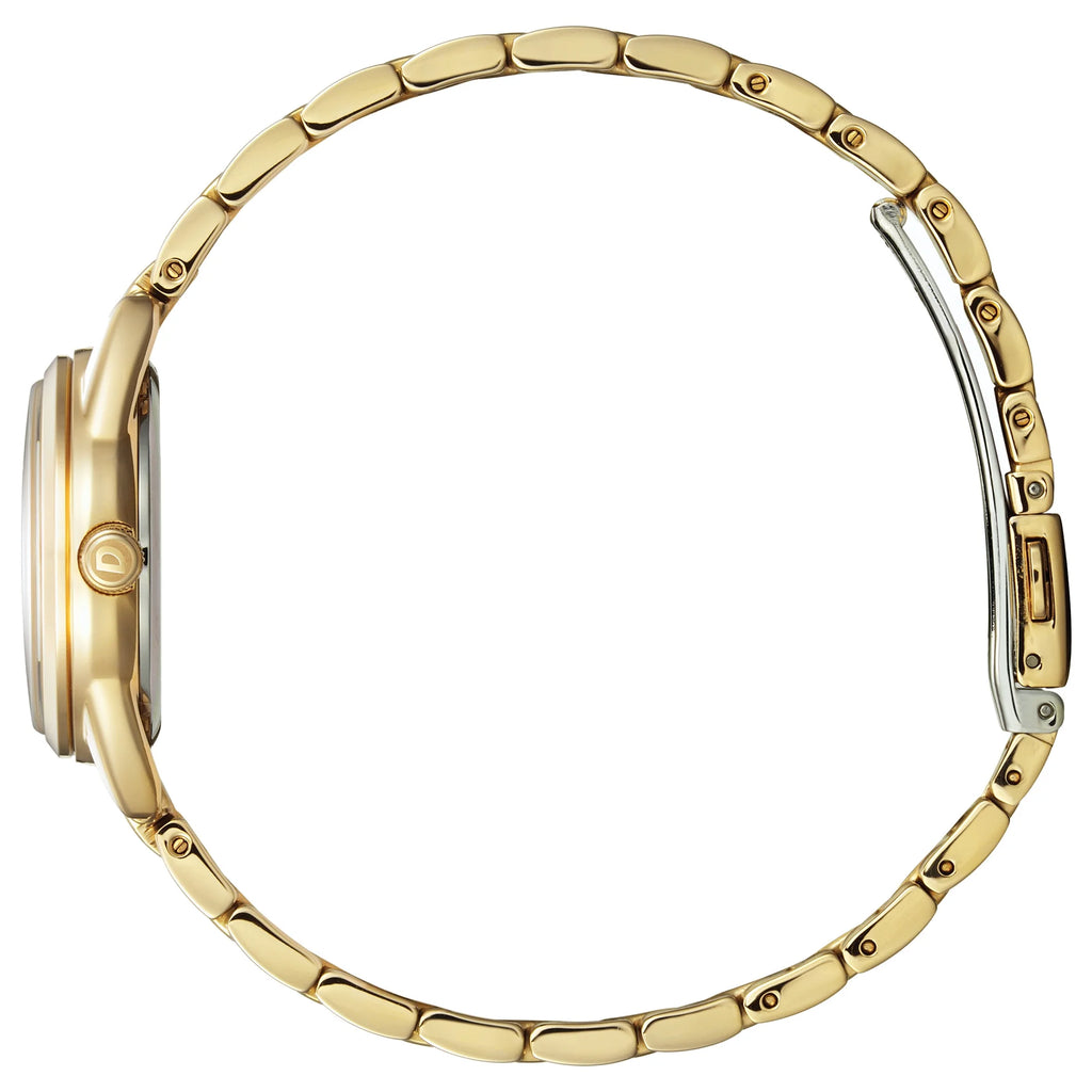 Silver Dial Eco-Drive Ladies Watch EM0682-74A