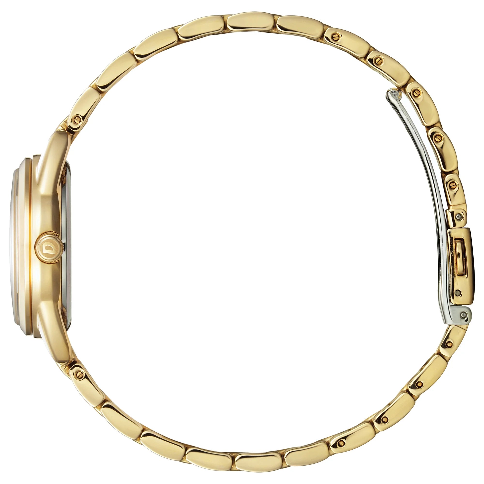 Silver Dial Eco-Drive Ladies Watch EM0682-74A