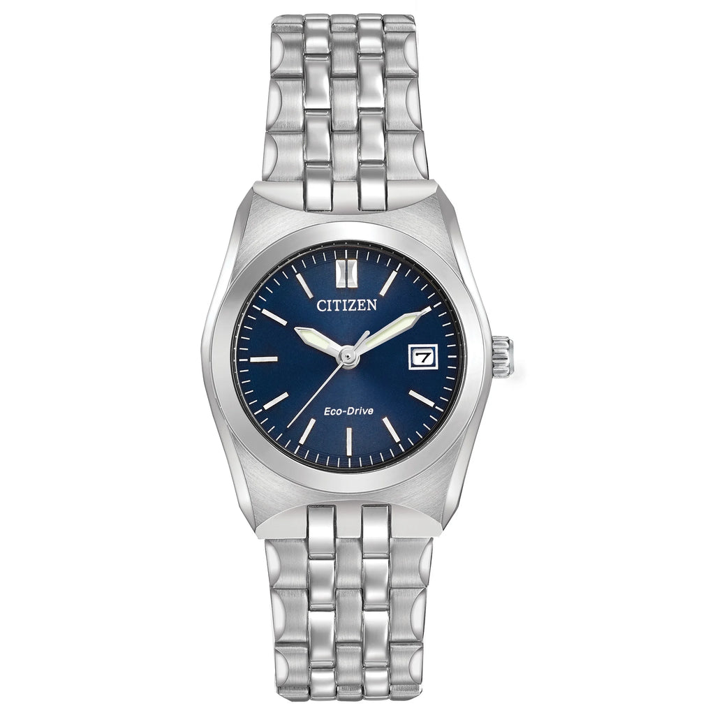 Women'S Eco-Drive Stainless Steel Watch EW2290-54L